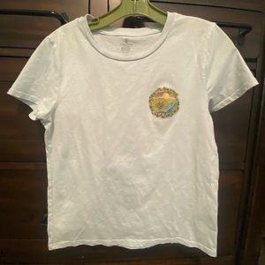 Volcom Women’s t-shirt baby blue size medium
